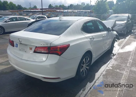 2017 Acura Tlx z USA, uszkodzony, nr VIN 19UUB1F3XHA001134